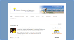 Desktop Screenshot of coastalcommunitypreschool.org